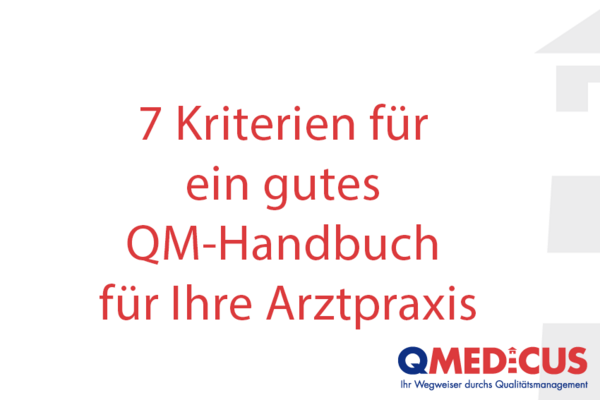 Qualit tsmanagement Arztpraxis QMedicus Qualit tsmanagement Beratung 